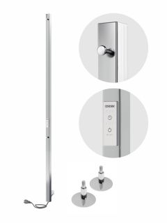 Полотенцесушитель электрический Indigo Style Pro LSPRE120-3Rt 120x3 см хром